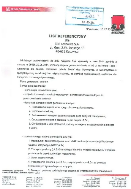 Obrenocac referencja